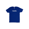 Indigo T-Shirt - M Logo on Sleeve (Limited Sizes) • $7