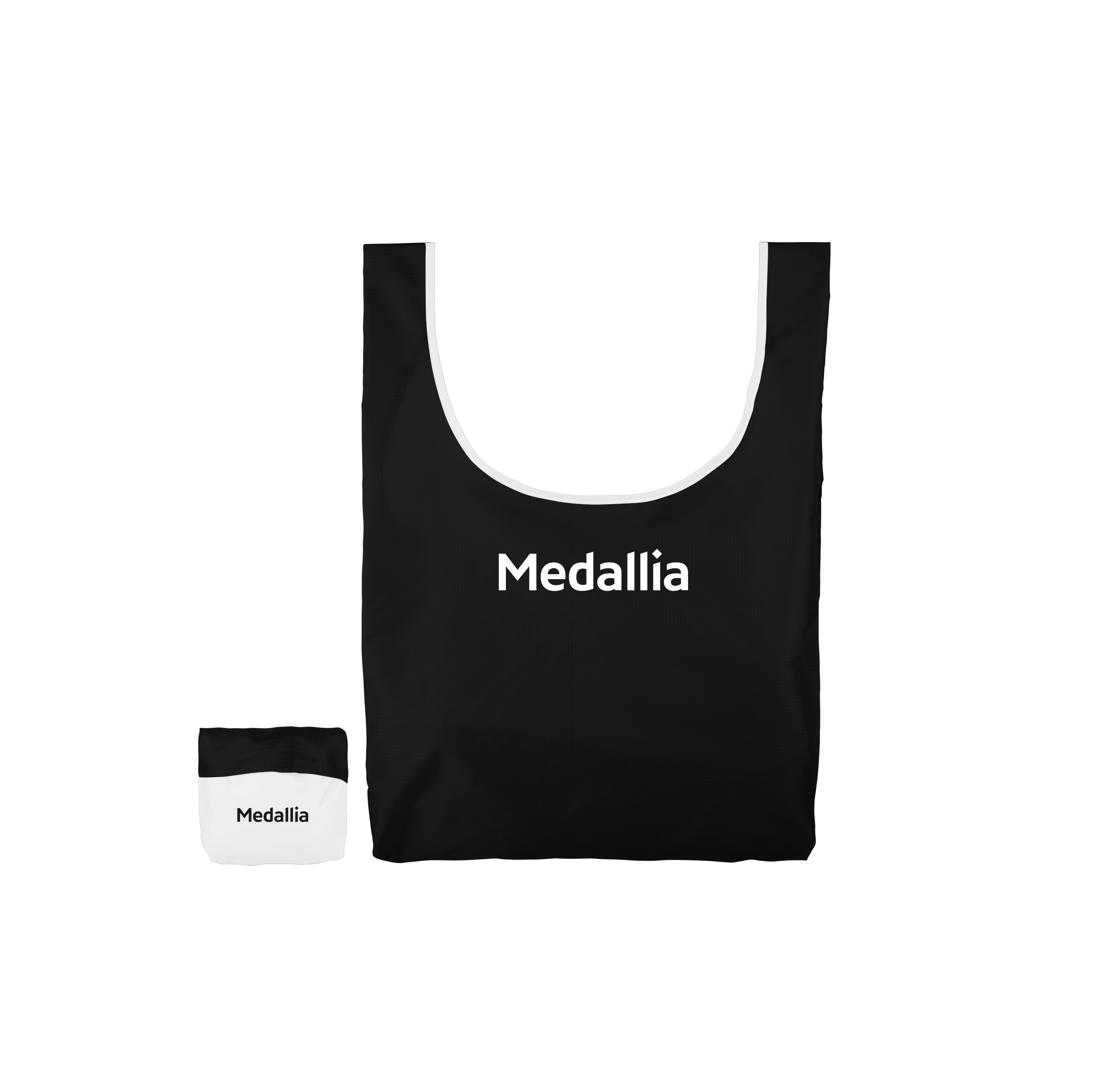 Custom Nylon Fold-Up Tote Bag – Medallia Gifting Portal