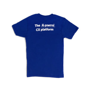 Indigo Slogan T-shirt • $25