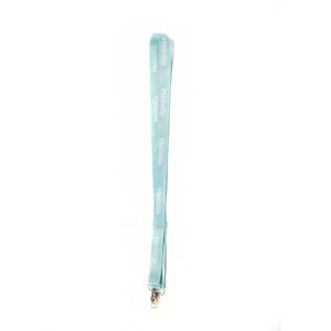 Sky Blue Double-Clip Lanyard • $3