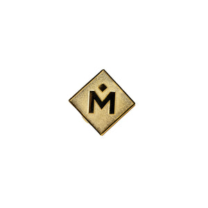 Brass Logo Lapel Pin • $3